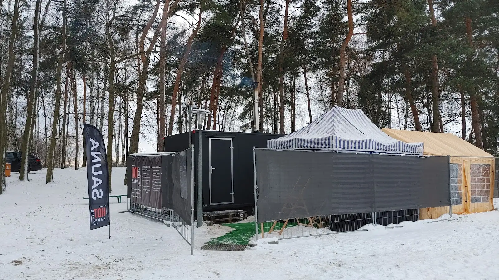 HotBox Sauna Rawa Mazowiecka | Sauna na plaży, zdjęcie nr 3